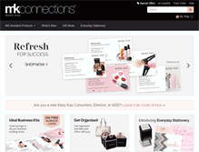Tablet Screenshot of mkconnections.b2direct.com